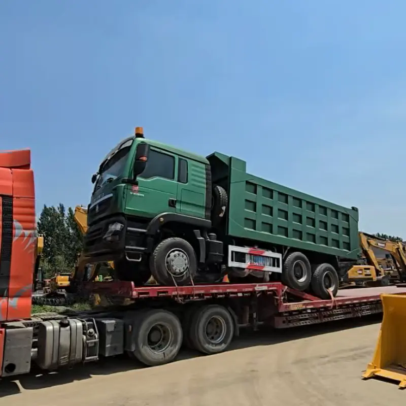 Xe tải tự đổ tái sản xuất Sinotruk HOWO TX 371HP MALI